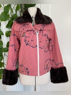 RARE 2000s PEACE NOW Harajuku Jacket